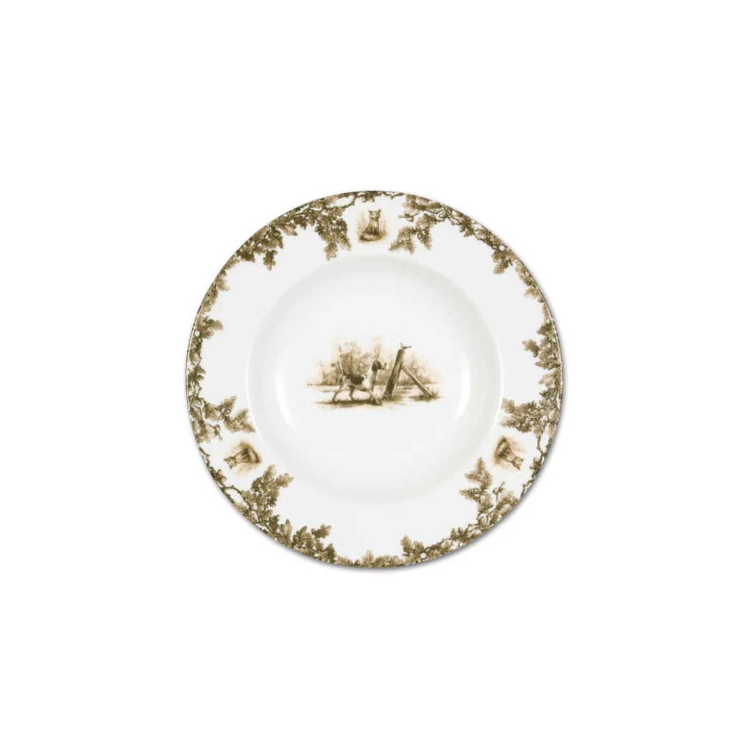 Aiken Dog Rimmed Soup