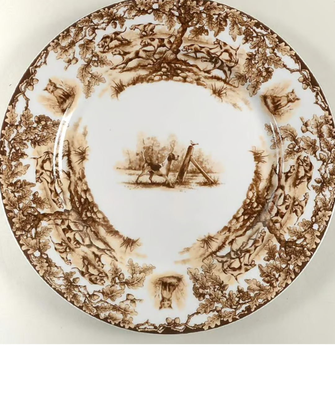 Aiken Dog Salad/Dessert Plate
