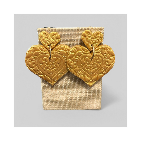 Heart Double Dangles
