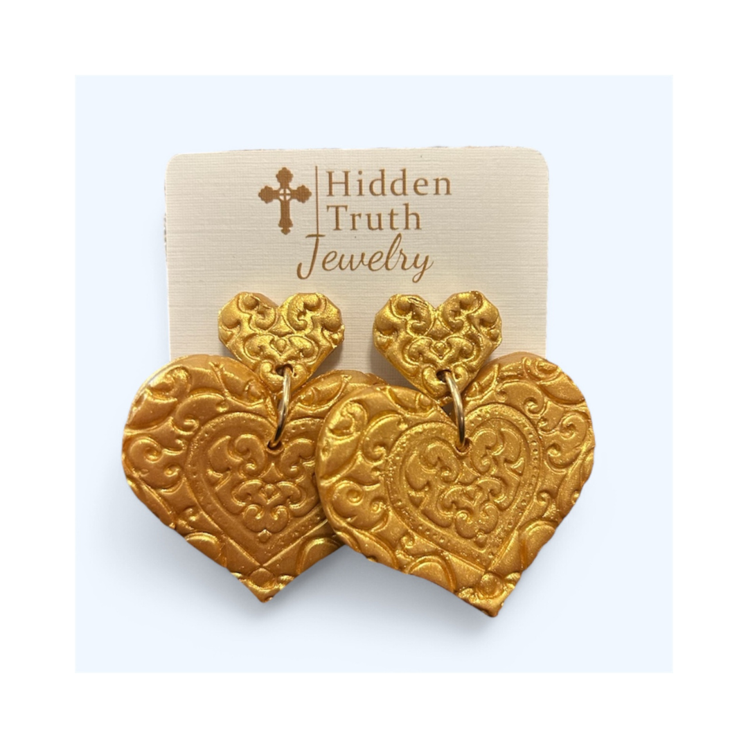 Heart Double Dangles