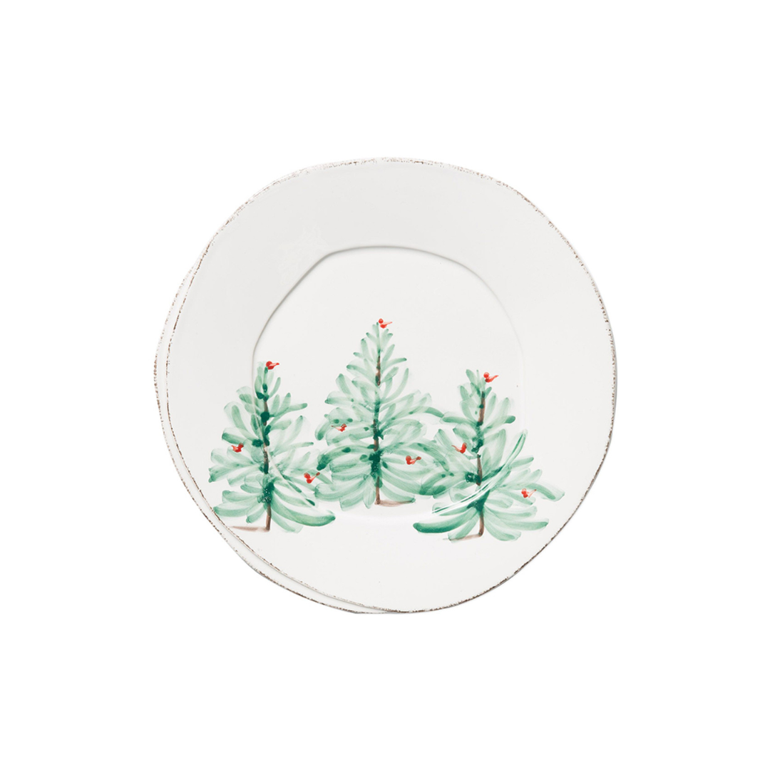 Vietri Lastra Holiday Eur Dinner Plate