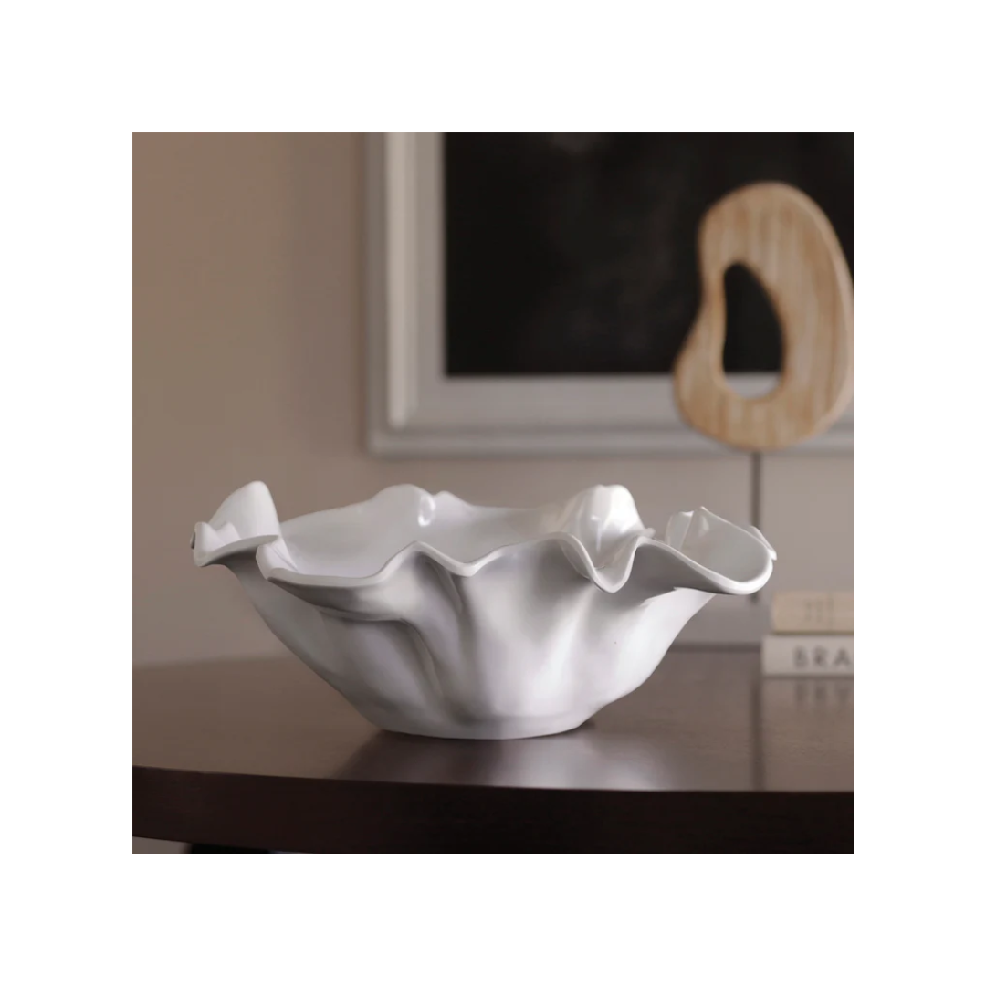 VIDA Havana Large Medusa Bowl (White)