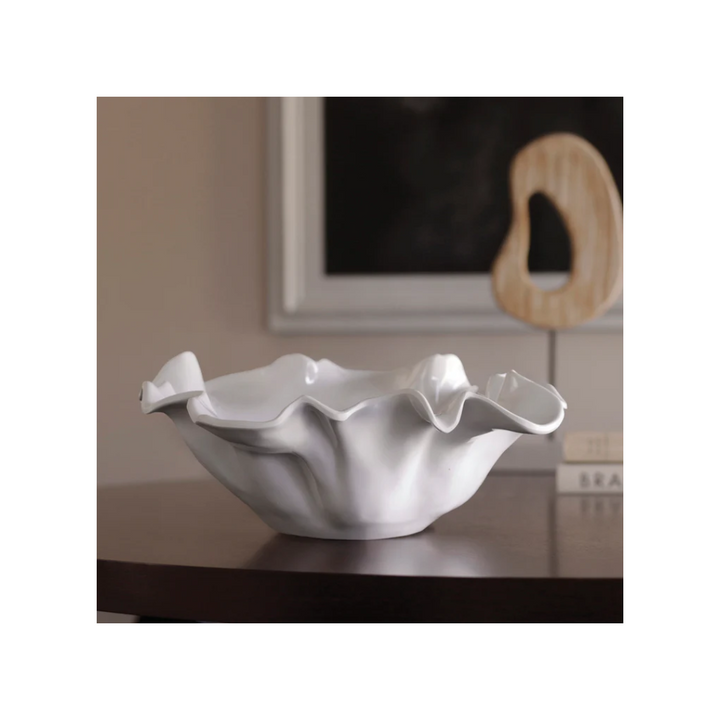 VIDA Havana Large Medusa Bowl (White)