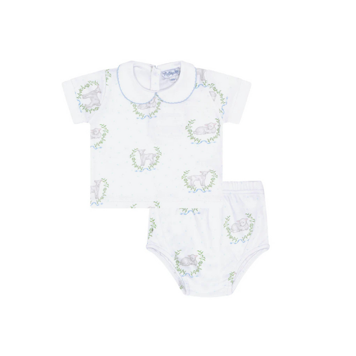 Lamb Diaper Cover Set