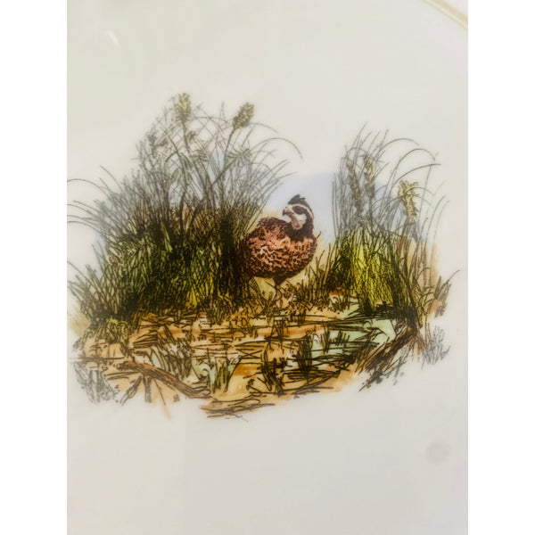 Wildlife Rimmed Bowl
