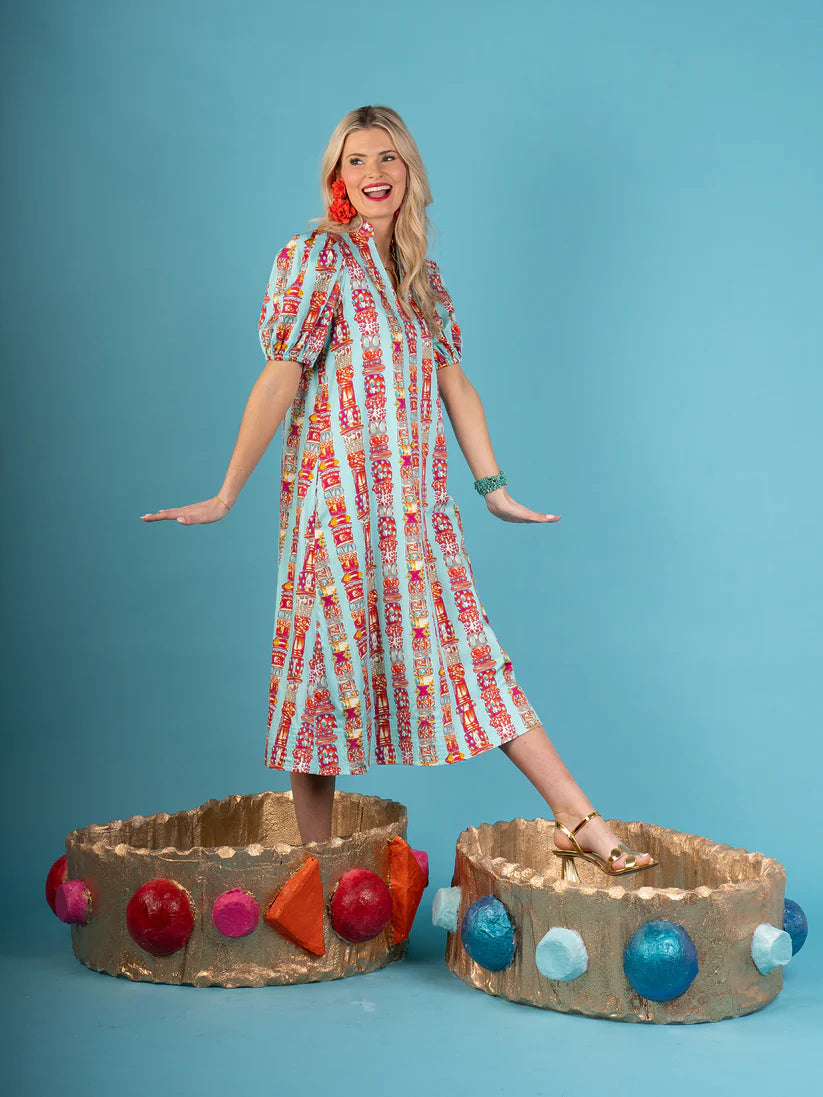 Hampton Dress Iconic Iris