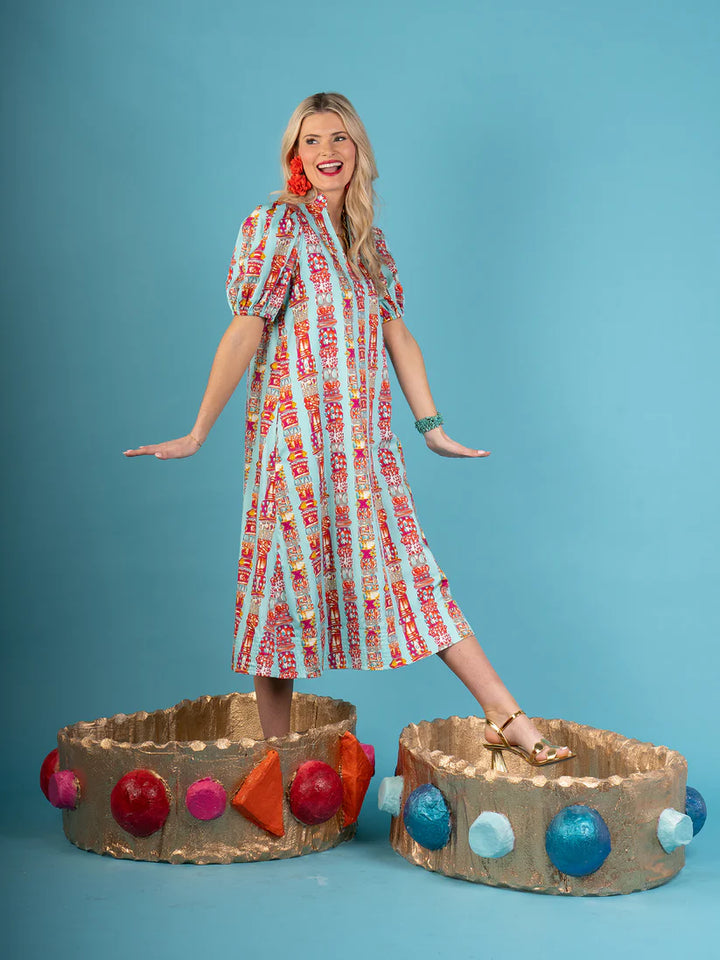 Hampton Dress Iconic Iris