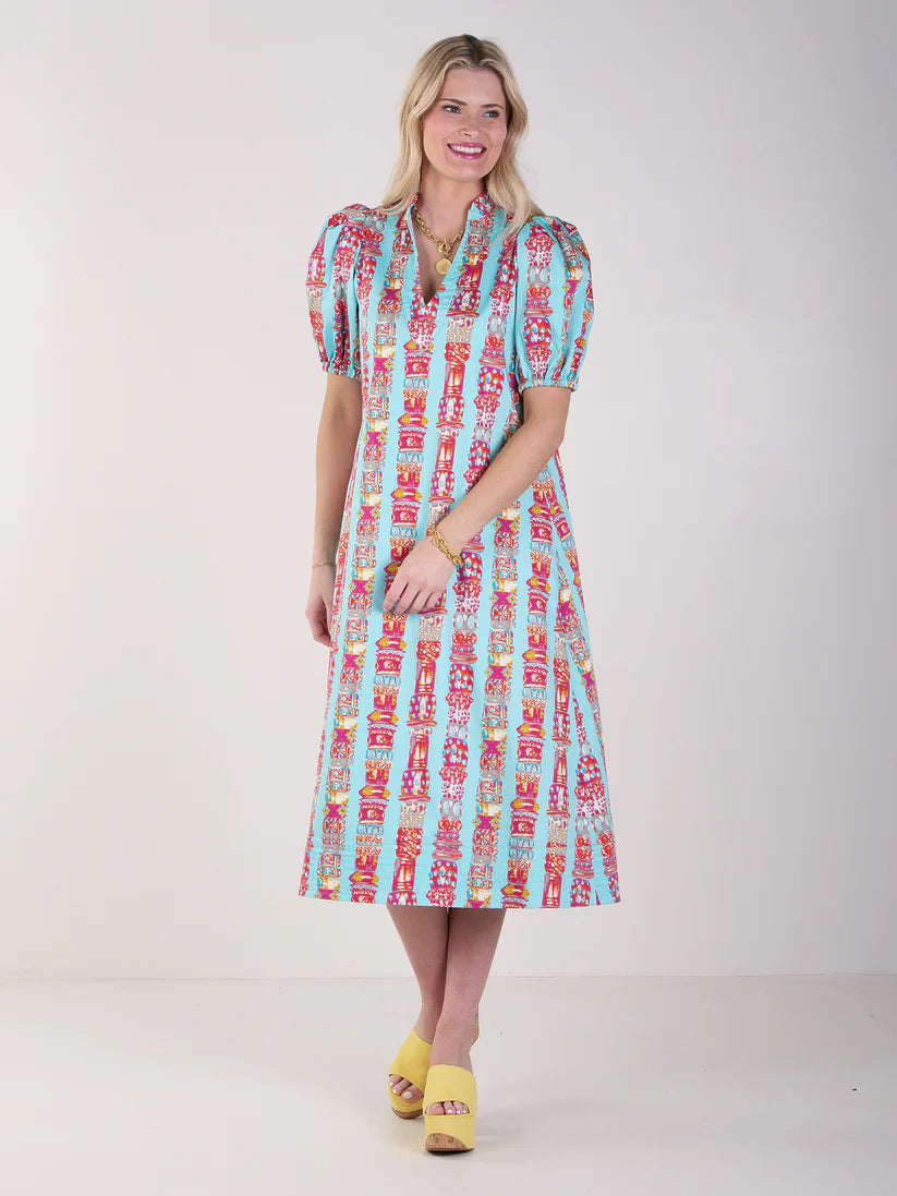 Hampton Dress Iconic Iris