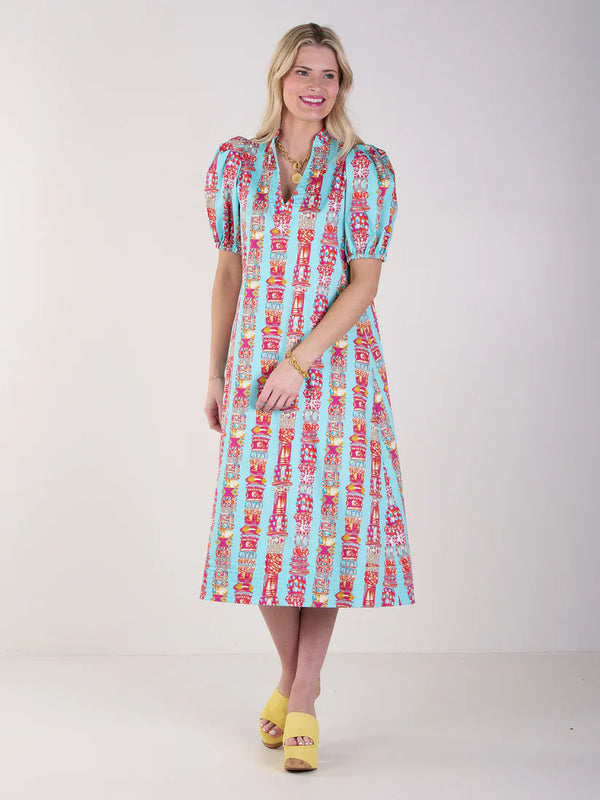 Hampton Dress Iconic Iris