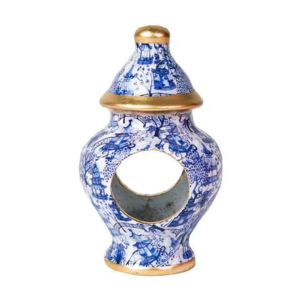 Garden Party Blue and White Ginger Jar Napkin Ring